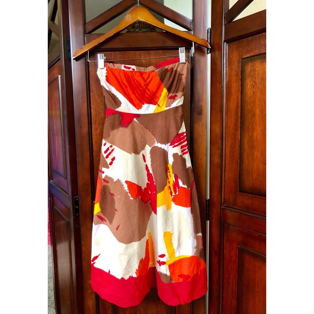Stylish Strapless Summer Dress